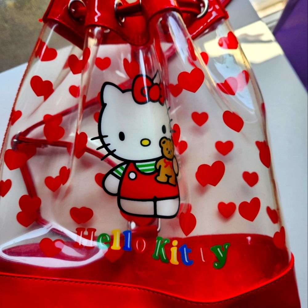 hello kitty drawstring bag 🎀